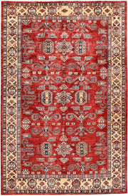 Firebrick Kazak 5' 11 x 9' - No. 63505 - ALRUG Rug Store