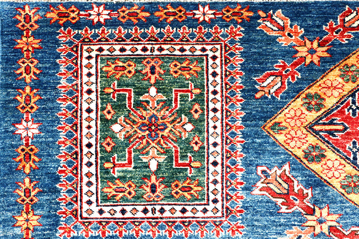 Dark Blue Kazak 9' 3 x 12' 4 - No. 63506 - ALRUG Rug Store