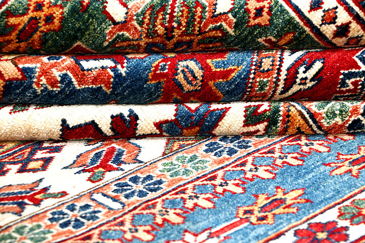 Dark Blue Kazak 9' 3 x 12' 4 - No. 63506 - ALRUG Rug Store