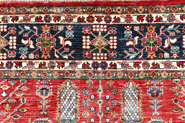 Firebrick Kazak 8' 3 x 9' 7 - No. 63507 - ALRUG Rug Store