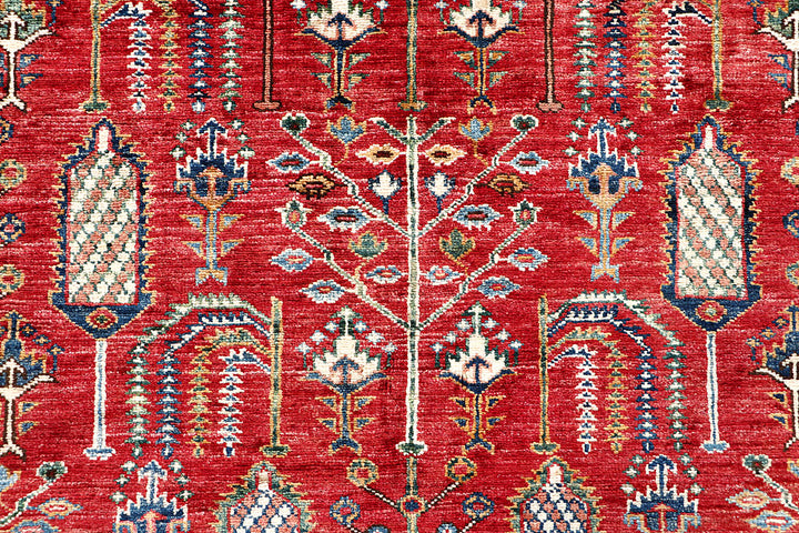 Firebrick Kazak 8' 3 x 9' 7 - No. 63507 - ALRUG Rug Store