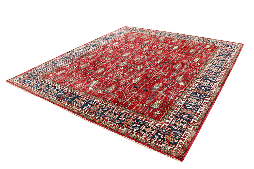 Firebrick Kazak 8' 3 x 9' 7 - No. 63507 - ALRUG Rug Store