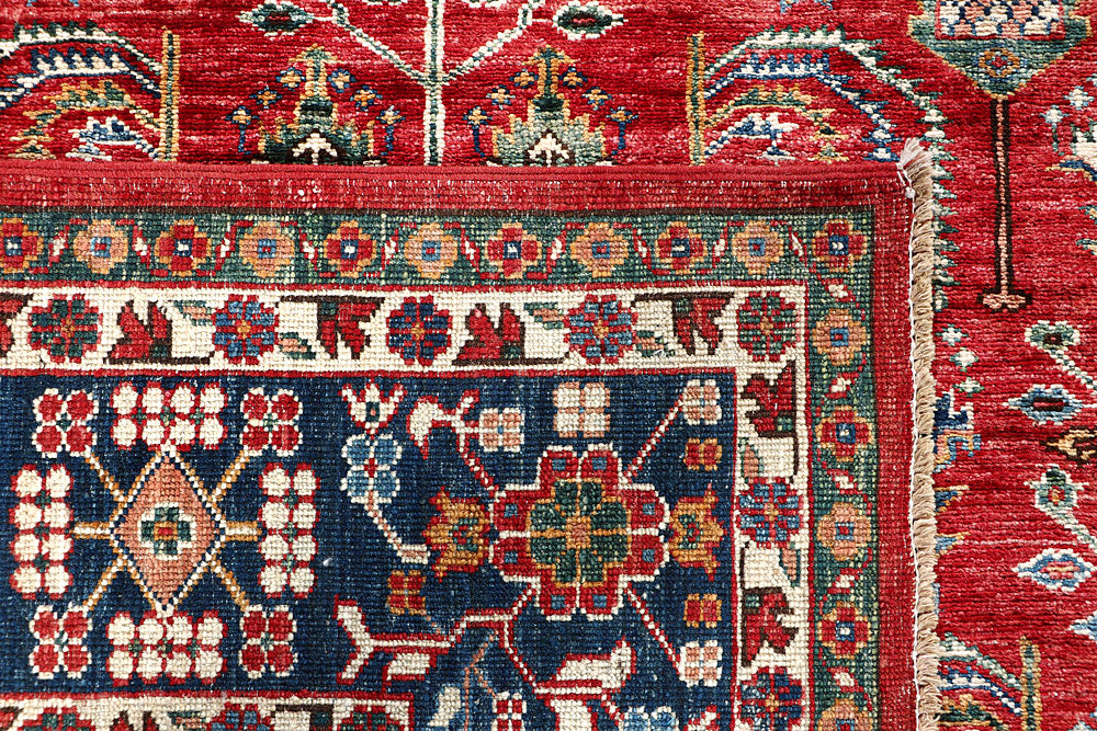 Firebrick Kazak 8' 3 x 9' 7 - No. 63507 - ALRUG Rug Store