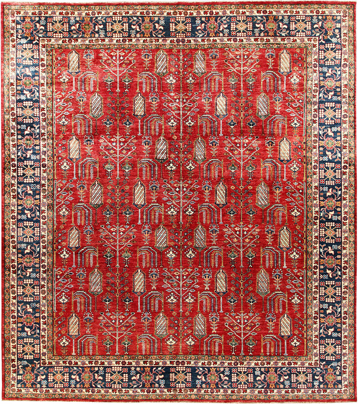 Firebrick Kazak 8' 3 x 9' 7 - No. 63507 - ALRUG Rug Store