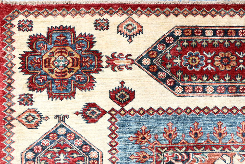 Multi Colored Kazak 8' 3 x 10' 11 - No. 63508 - ALRUG Rug Store