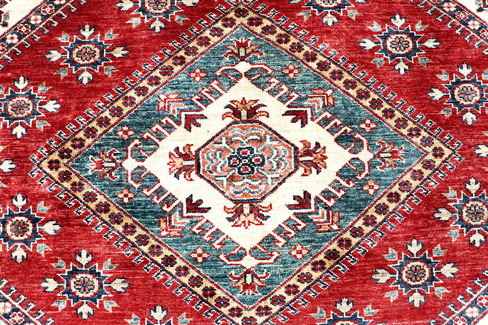 Multi Colored Kazak 8' 3 x 10' 11 - No. 63508 - ALRUG Rug Store
