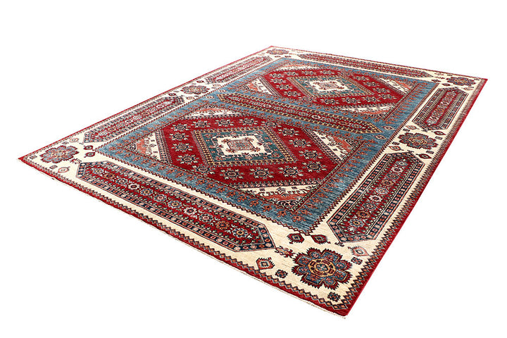 Multi Colored Kazak 8' 3 x 10' 11 - No. 63508 - ALRUG Rug Store