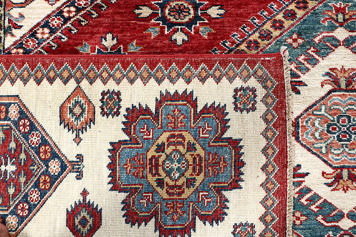 Multi Colored Kazak 8' 3 x 10' 11 - No. 63508 - ALRUG Rug Store