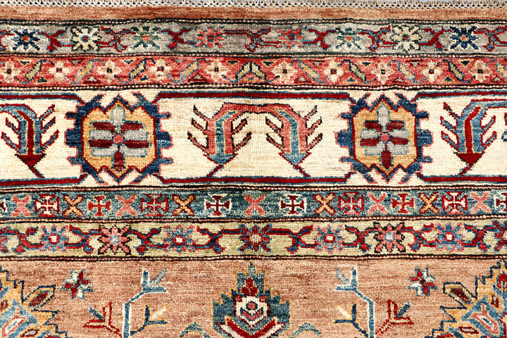 Sandy Brown Kazak 6' 10 x 10' 4 - No. 63509 - ALRUG Rug Store
