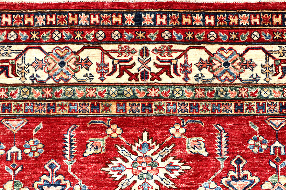 Dark Red Kazak 5' 7 x 8' 4 - No. 63511 - ALRUG Rug Store