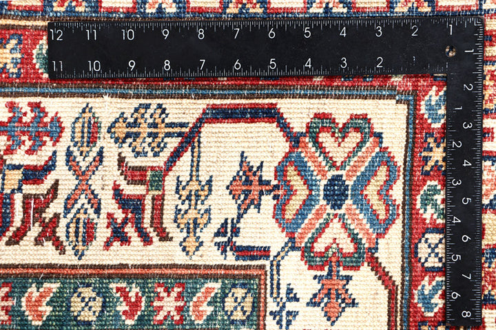 Dark Red Kazak 5' 7 x 8' 4 - No. 63511 - ALRUG Rug Store