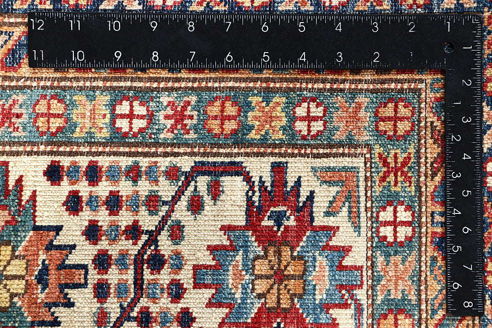 Steel Blue Kazak 8' 2 x 9' 8 - No. 63512 - ALRUG Rug Store