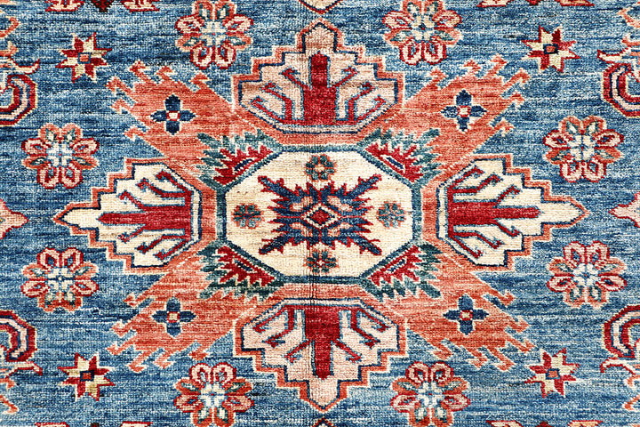 Steel Blue Kazak 8' 1 x 10' 1 - No. 63516 - ALRUG Rug Store