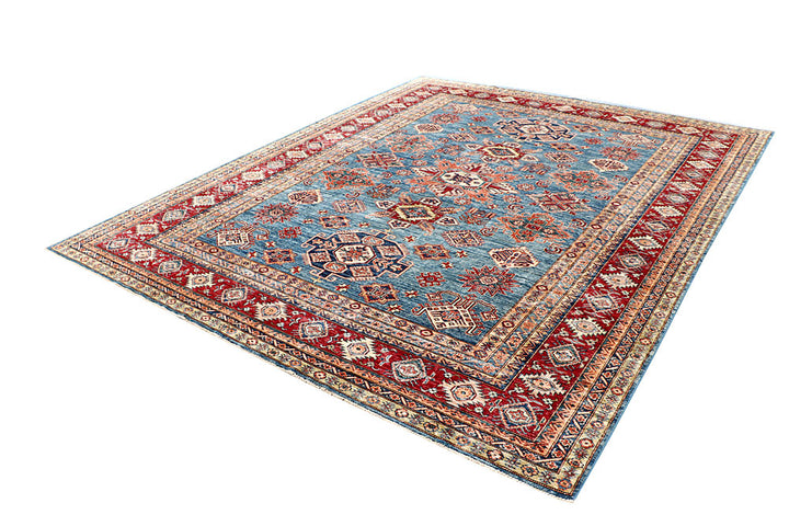 Steel Blue Kazak 8' 1 x 10' 1 - No. 63516 - ALRUG Rug Store