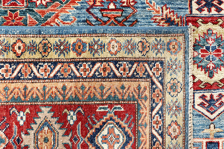 Steel Blue Kazak 8' 1 x 10' 1 - No. 63516 - ALRUG Rug Store