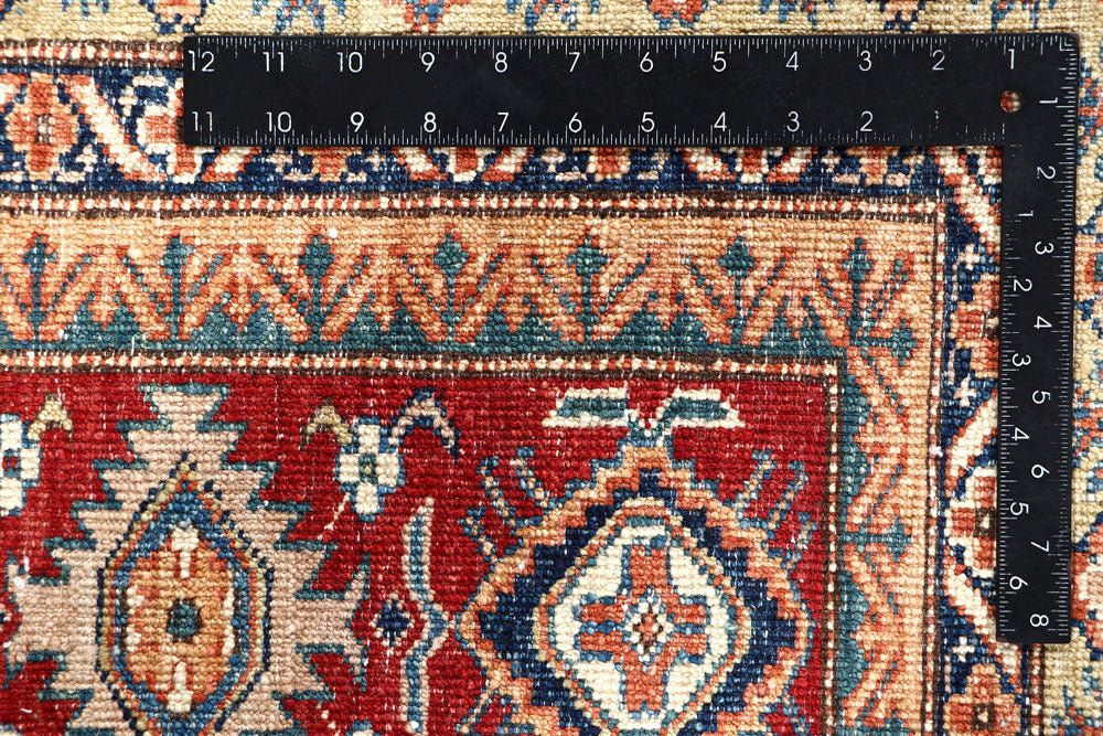 Steel Blue Kazak 8' 1 x 10' 1 - No. 63516 - ALRUG Rug Store