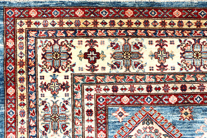 Steel Blue Kazak 8' 11 x 11' 9 - No. 63517 - ALRUG Rug Store