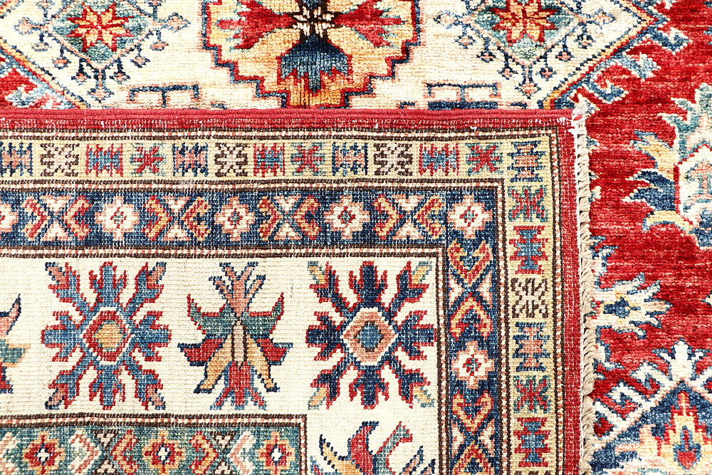 Dark Red Kazak 5' x 6' 6 - No. 63521 - ALRUG Rug Store