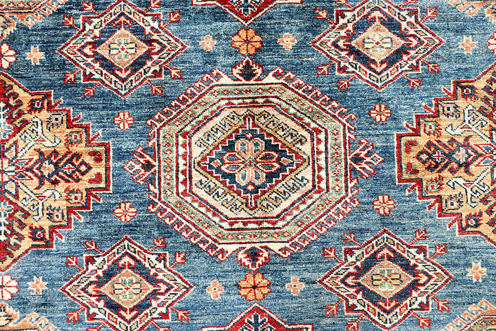 Steel Blue Kazak 7' 11 x 10' 1 - No. 63522 - ALRUG Rug Store