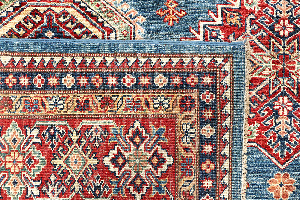 Steel Blue Kazak 7' 11 x 10' 1 - No. 63522 - ALRUG Rug Store