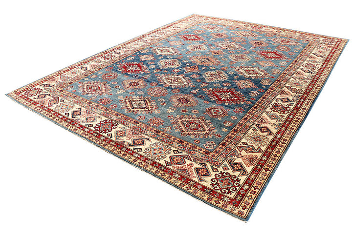 Steel Blue Kazak 8' 10 x 11' 11 - No. 63523 - ALRUG Rug Store