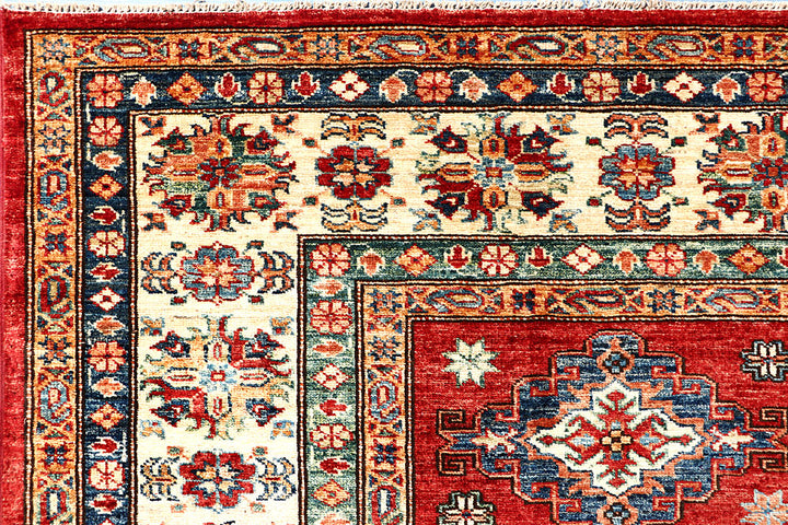 Firebrick Kazak 8' 3 x 9' 8 - No. 63524 - ALRUG Rug Store