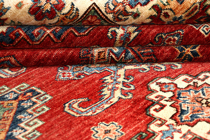 Firebrick Kazak 8' 3 x 9' 8 - No. 63524 - ALRUG Rug Store