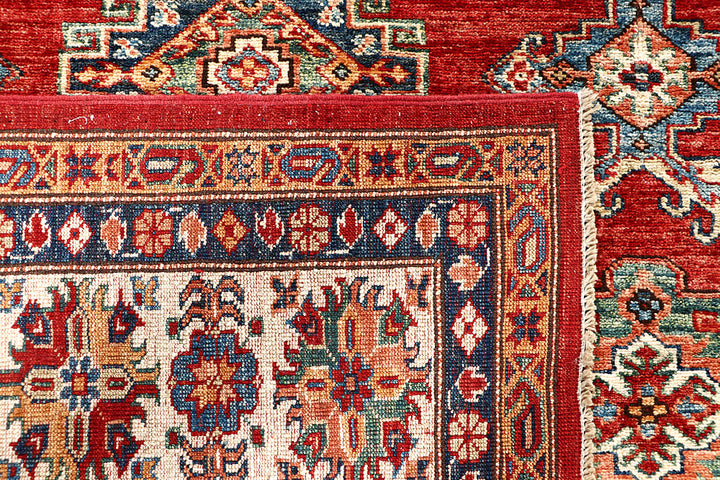 Firebrick Kazak 8' 3 x 9' 8 - No. 63524 - ALRUG Rug Store