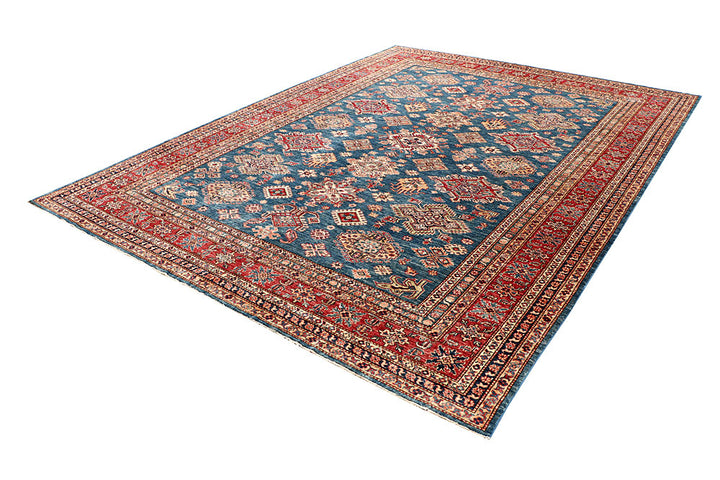 Steel Blue Kazak 8' 10 x 11' 10 - No. 63525 - ALRUG Rug Store