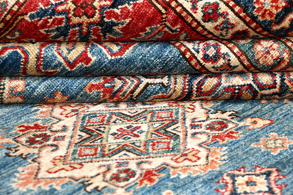 Steel Blue Kazak 8' 11 x 12' - No. 63527 - ALRUG Rug Store