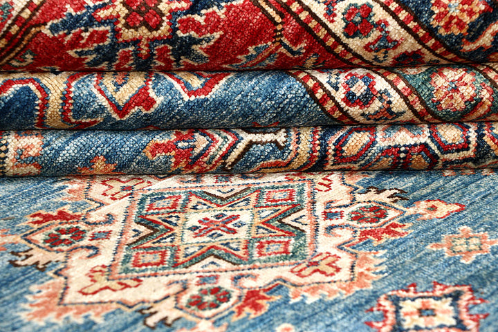 Steel Blue Kazak 8' 11 x 12' - No. 63527 - ALRUG Rug Store