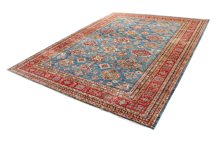 Steel Blue Kazak 8' 11 x 12' - No. 63527 - ALRUG Rug Store