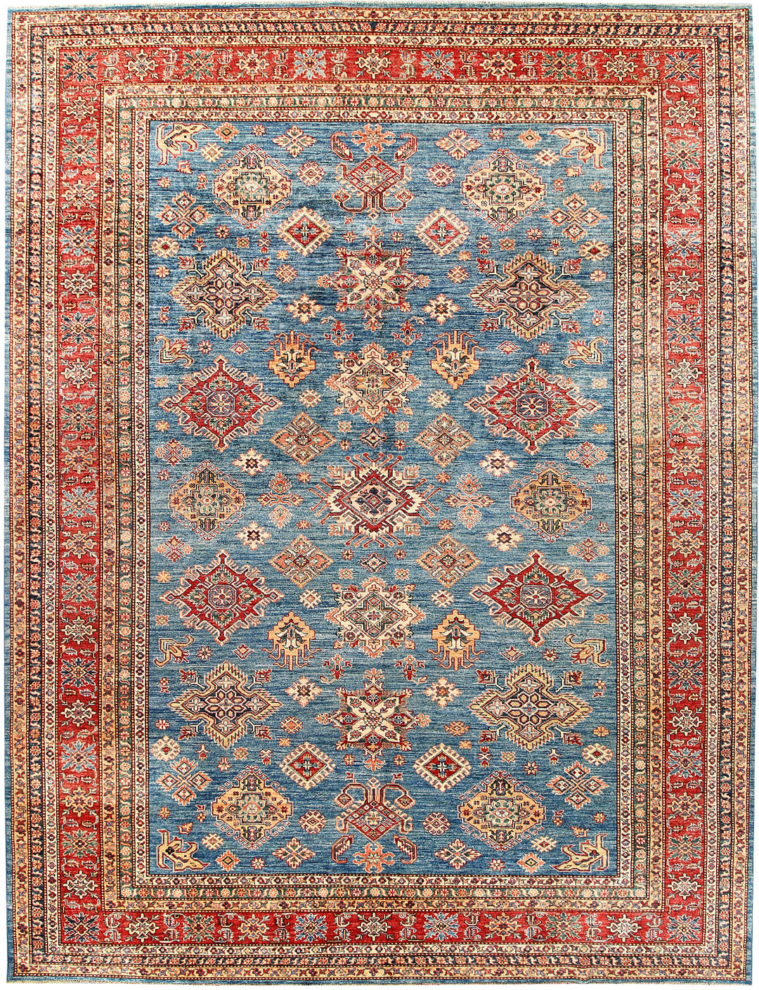 Steel Blue Kazak 8' 11 x 12' - No. 63527 - ALRUG Rug Store