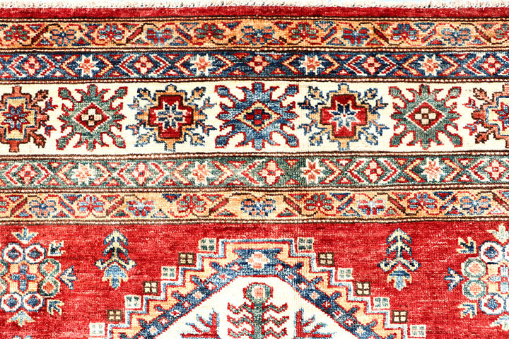 Firebrick Kazak 5' x 6' 7 - No. 63529 - ALRUG Rug Store