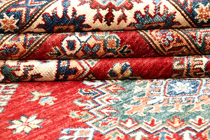 Firebrick Kazak 5' x 6' 7 - No. 63529 - ALRUG Rug Store