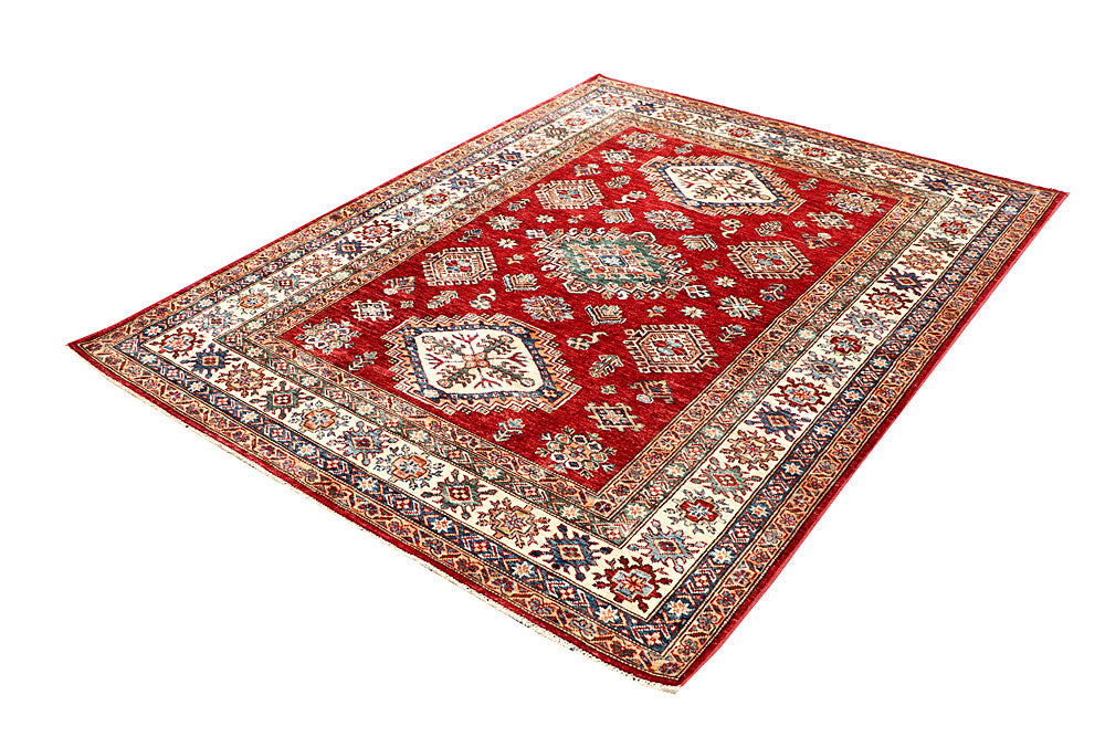 Firebrick Kazak 5' x 6' 7 - No. 63529 - ALRUG Rug Store