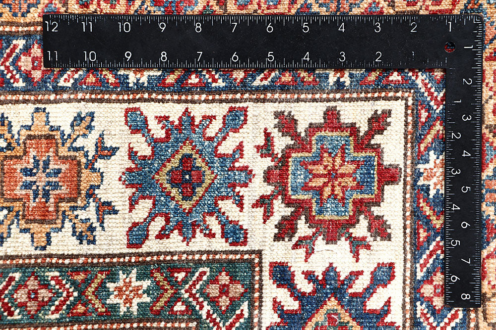 Firebrick Kazak 5' x 6' 7 - No. 63529 - ALRUG Rug Store