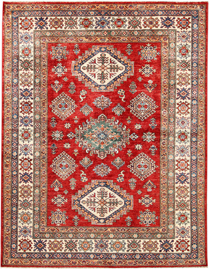 Firebrick Kazak 5' x 6' 7 - No. 63529 - ALRUG Rug Store
