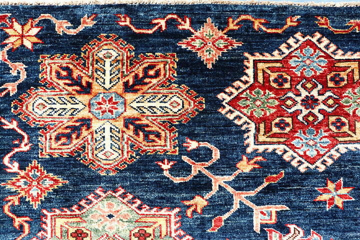 Dark Blue Kazak 6' 9 x 9' 5 - No. 63530 - ALRUG Rug Store