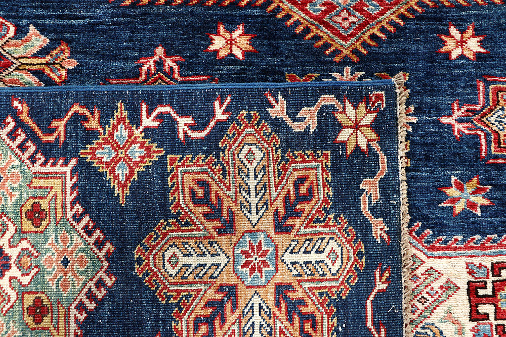 Dark Blue Kazak 6' 9 x 9' 5 - No. 63530 - ALRUG Rug Store