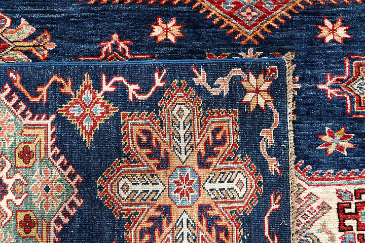 Dark Blue Kazak 6' 9 x 9' 5 - No. 63530 - ALRUG Rug Store
