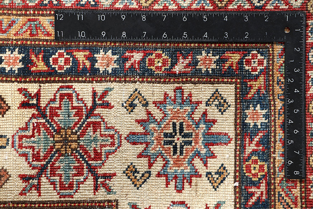 Dark Sea Green Kazak 8' 1 x 10' - No. 63531 - ALRUG Rug Store