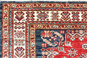 Firebrick Kazak 5' 2 x 6' 3 - No. 63534 - ALRUG Rug Store