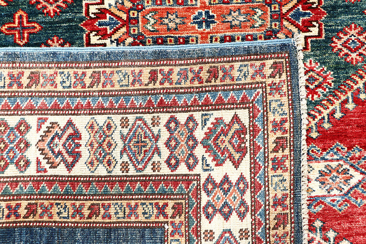 Firebrick Kazak 5' 2 x 6' 3 - No. 63534 - ALRUG Rug Store
