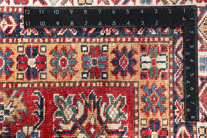 Dark Sea Green Kazak 10' x 13' 1 - No. 63536 - ALRUG Rug Store