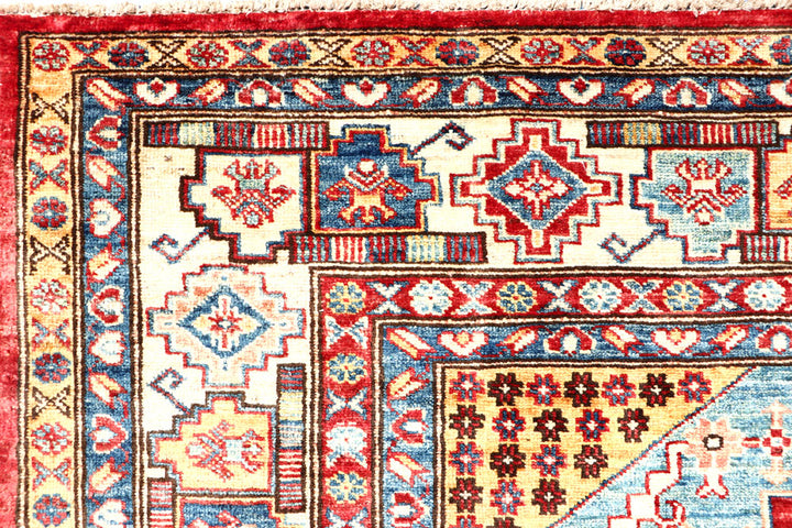 Multi Colored Kazak 5' 6 x 8' - No. 63537 - ALRUG Rug Store