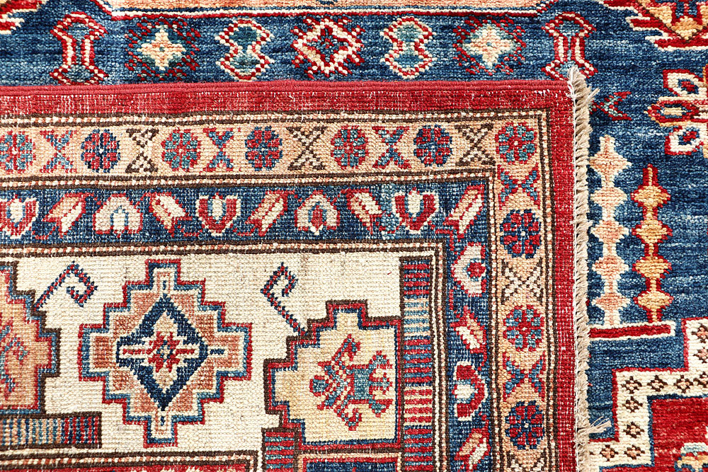 Multi Colored Kazak 5' 6 x 8' - No. 63537 - ALRUG Rug Store