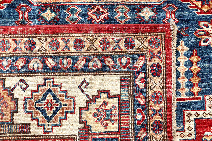 Multi Colored Kazak 5' 6 x 8' - No. 63537 - ALRUG Rug Store