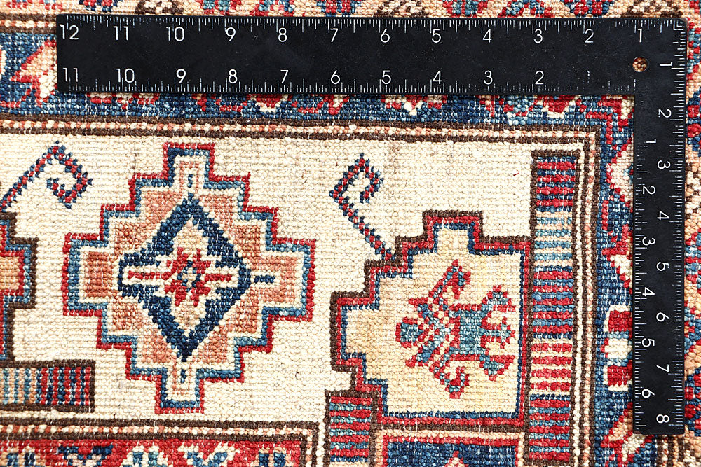 Multi Colored Kazak 5' 6 x 8' - No. 63537 - ALRUG Rug Store