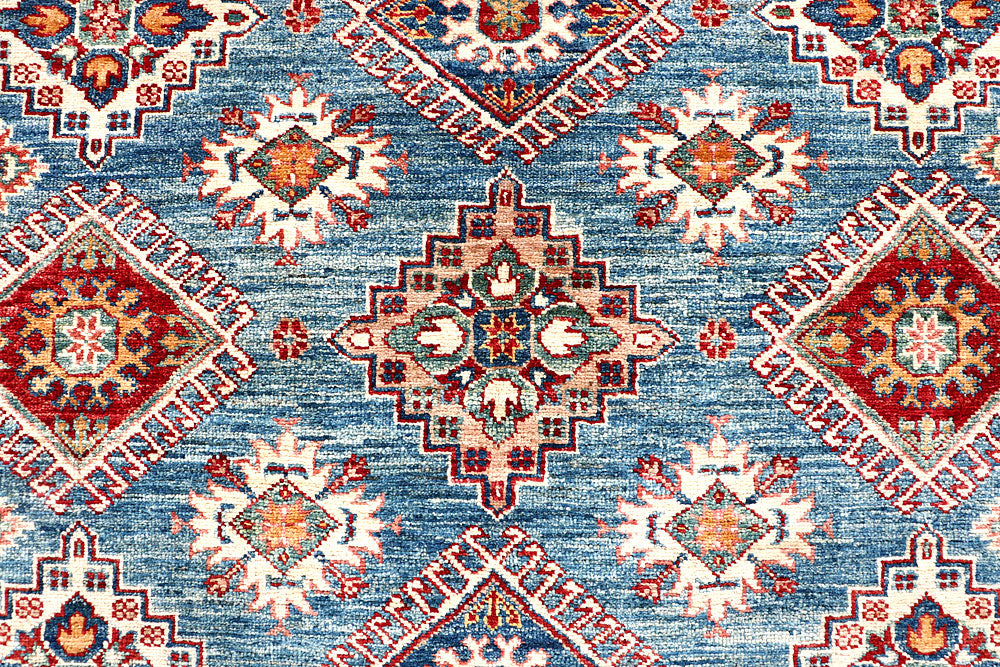 Steel Blue Kazak 5' 7 x 8' 7 - No. 63538 - ALRUG Rug Store